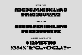 KARL zone - Modern Block Letter Font