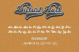 Dielust font