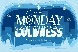 Monday Coldness font