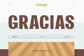 Fukoya Font