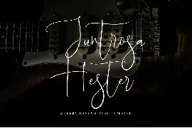 Juntrosa Hester font