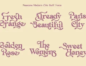 Neastone font