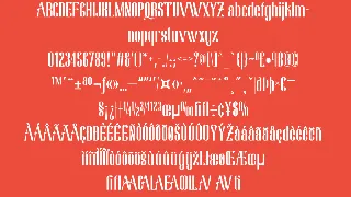 Balune Family Font AuthenType