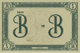 Billy Money font