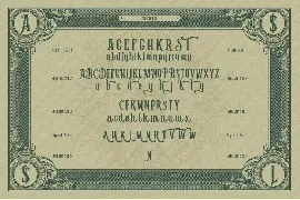 Billy Money font