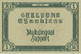 Billy Money font