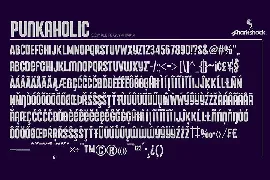 Punkaholic font