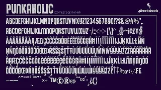 Punkaholic font