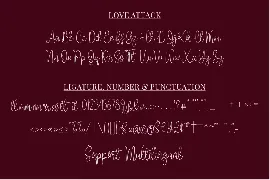 Love Attack | A Duo Font