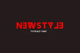 Newstyle Typeface Font