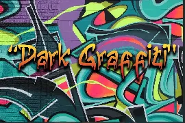 Dark Graffiti - Decorative Font