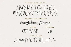 Dettamin - Stylish Handwriting Font