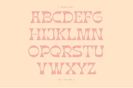 Morgan Flower - Retro Psychedelic Font