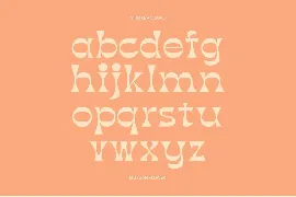 Morgan Flower - Retro Psychedelic Font