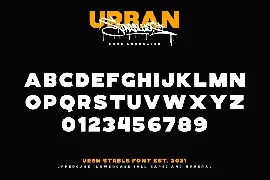 Urban Starblues - Font Duo