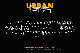 Urban Starblues - Font Duo