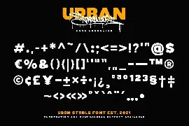 Urban Starblues - Font Duo