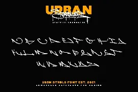 Urban Starblues - Font Duo