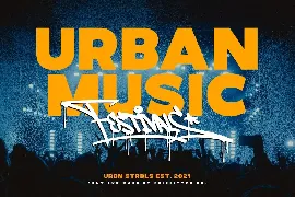 Urban Starblues - Font Duo