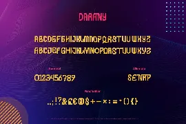 Darany font