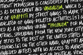 Clint Marker - Brush Graffiti Font