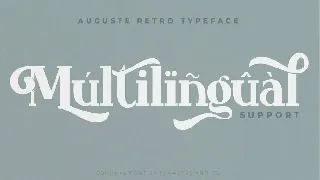 Auguste font