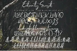 Enternity Sunset font