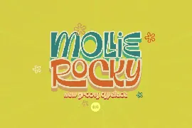 Mollie Rocky font