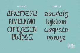 Mollie Rocky font