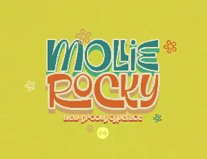 Mollie Rocky font