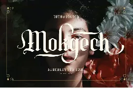 Mokgech Typeface font