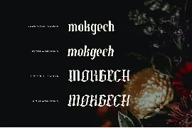 Mokgech Typeface font