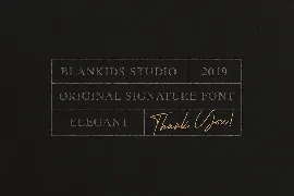 Almatian - Classy Signature Font