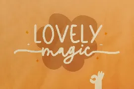 Lovely Magic - Cute Handwritten Font