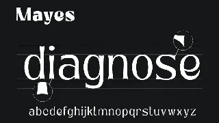 Mayes - Variable Font