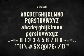 Darken Jellybean font