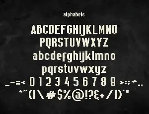 Darken Jellybean font