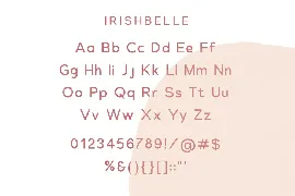 Irish Belle - Script & Sans Duo font