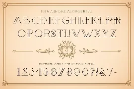 King And Dice font