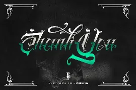 Brightone Vol. 2 - Tattoo Lettering font