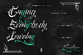 Brightone Vol. 2 - Tattoo Lettering font