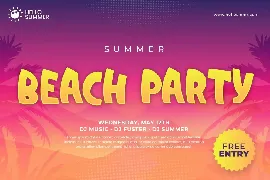 Summer Dance font