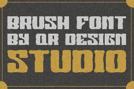 Kick Gaslow Brush font