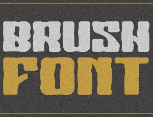 Kick Gaslow Brush font