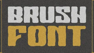 Kick Gaslow Brush font