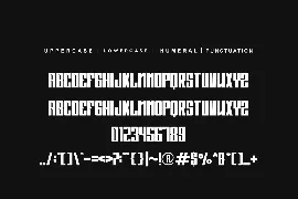 Black Melongout font