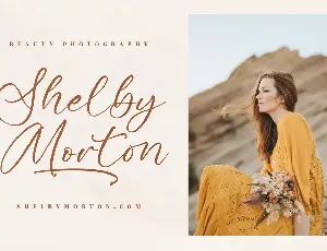 Meredith Elegant Script Font