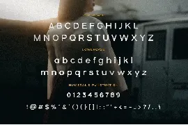 Gilgan Sans Serif font