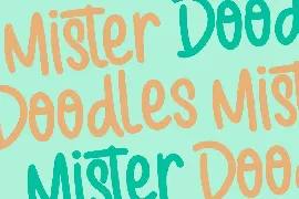 Mister Beeps Handwritten Font