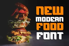 Burger Crunchy font